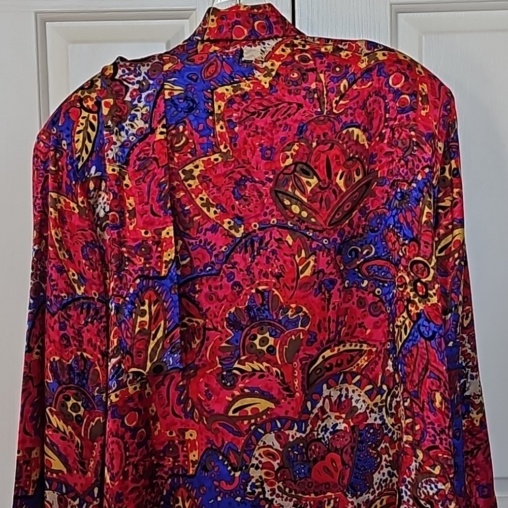 Vintage Doncaster 100% Silk blouse and skirt - Picture 6 of 8